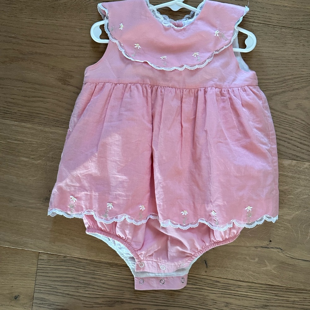 Dondolo Baby pink bubble dress